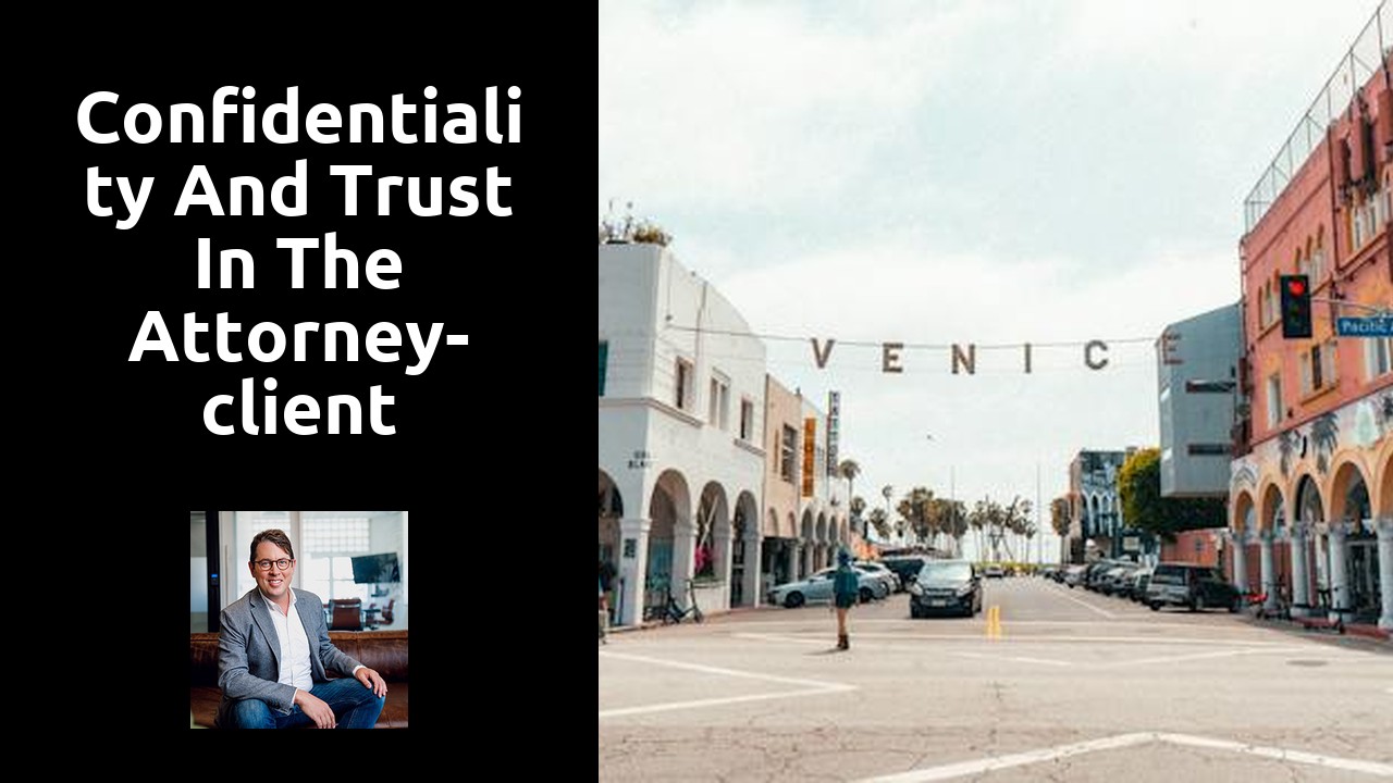 Confidentiality and trust in the attorney-client relationship in Stockton, CA